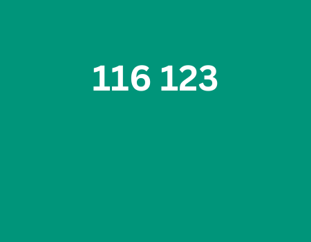 116 123 Samaritans helpline
